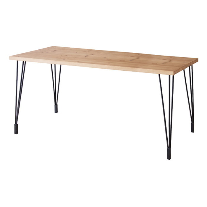 ダイニングテーブル ナチュラル W150×D75×H70 az-nw-114mbr | テーブル