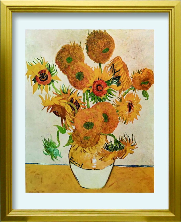 フィンセント ファン ゴッホ Vincent van Gogh Sunflowers S GD 